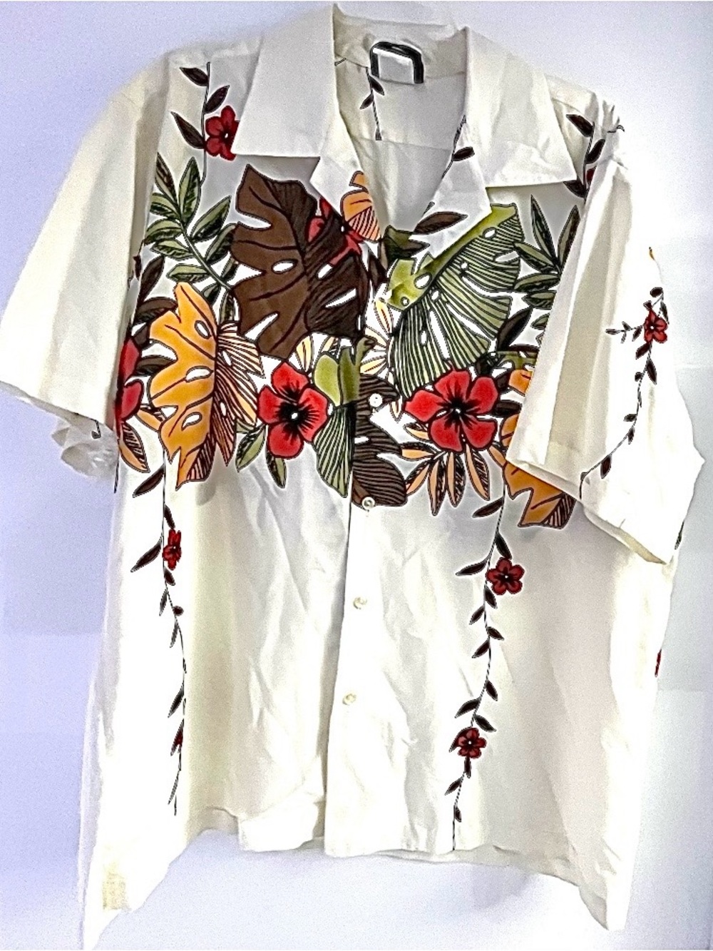 Hilo Hattie Vintage 60's Hawaiian Camp Shirt